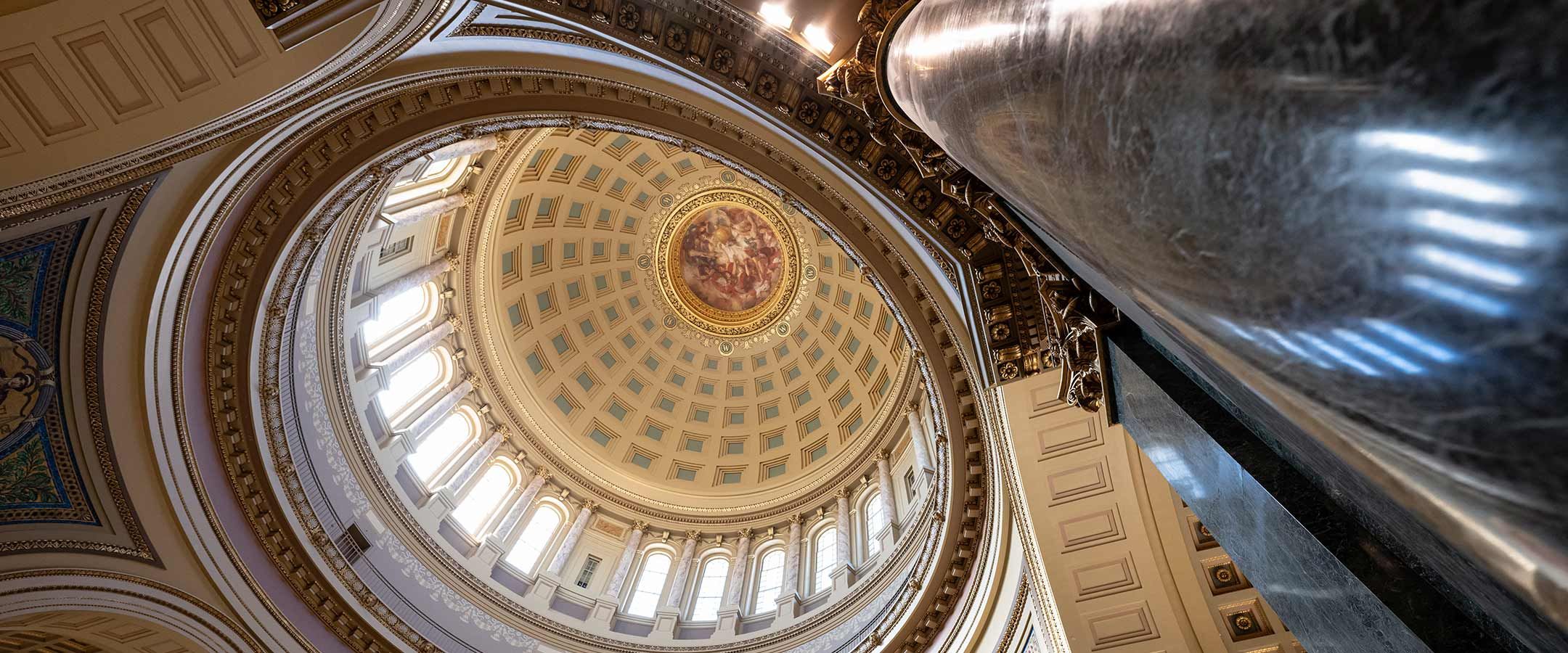 Inside the Capitol; Madison, WI