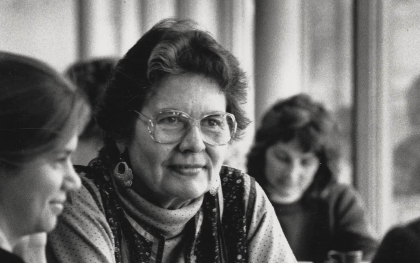 Ada Deer as a professor of social work at UW–Madison; courtesy of UW Archives, S13858