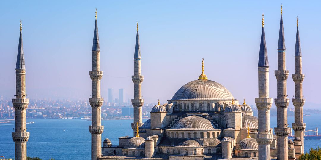 Blue Mosque Sultanahmet Camii, Istanbul, Turkey