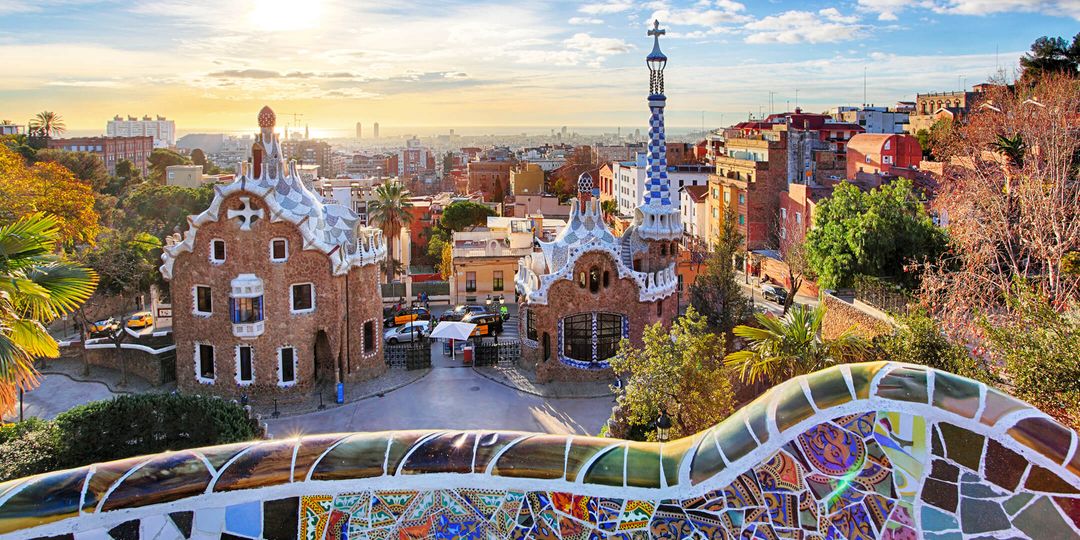Barcelona - Park Guell, Spain