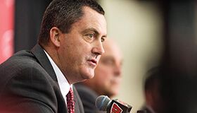 Paul Chryst. Photo by Jeff Miller