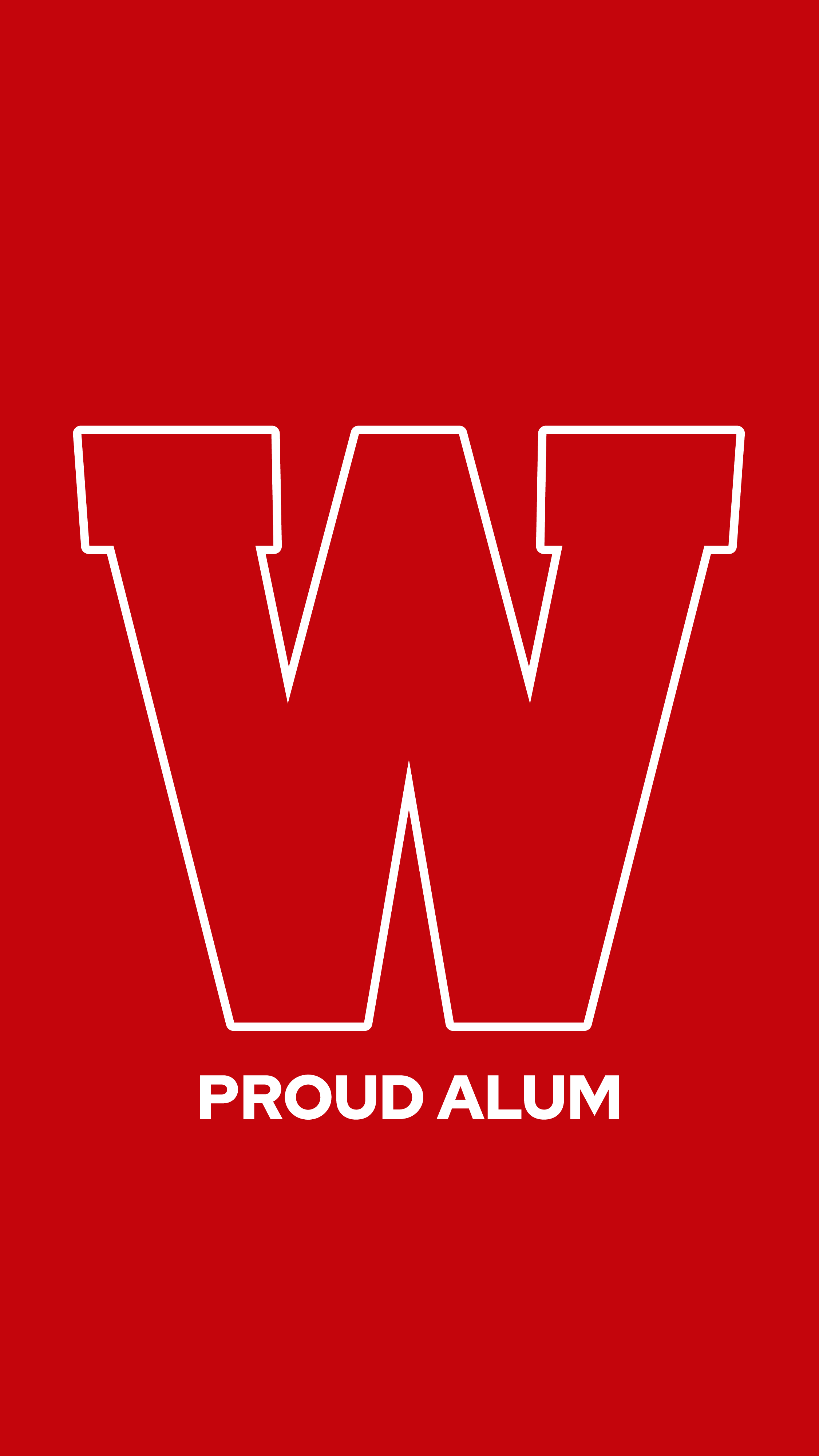 Proud alum