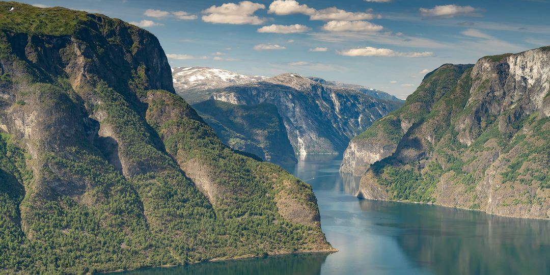 Views of the Aurlandsfjord