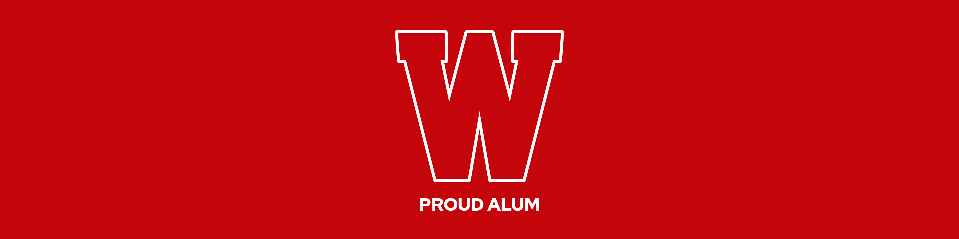 Proud alum
