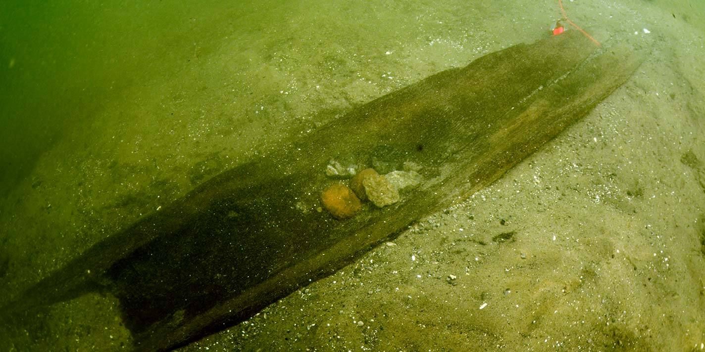 Canoe found in Lake Mendota