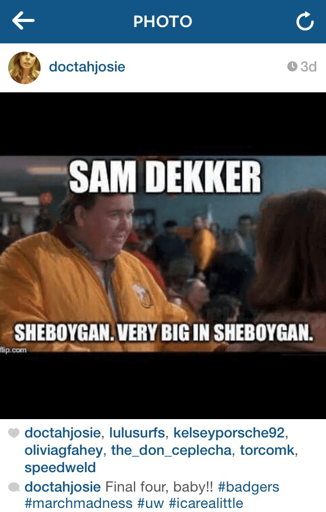 Very big in Sheboygan 