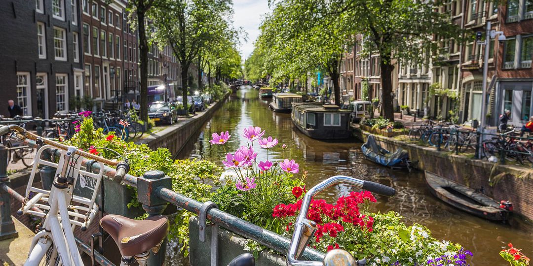 Canal in the Netherlands